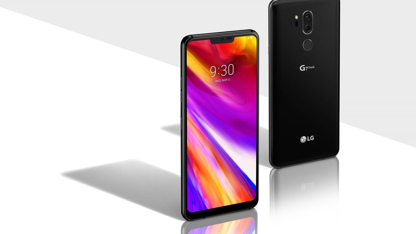Das G7 ThinQ von LG: Das neue Smartphone verfügt über künstliche Intelligenz.