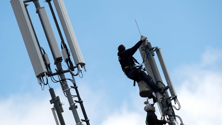 Mobilfunkmast: Die Telekom startet ein 5G-Testnetz in Berlin