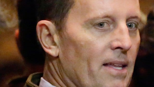 Richard Grenell im Trump Tower in New York. Richard Grenell im Trump Tower in New York.