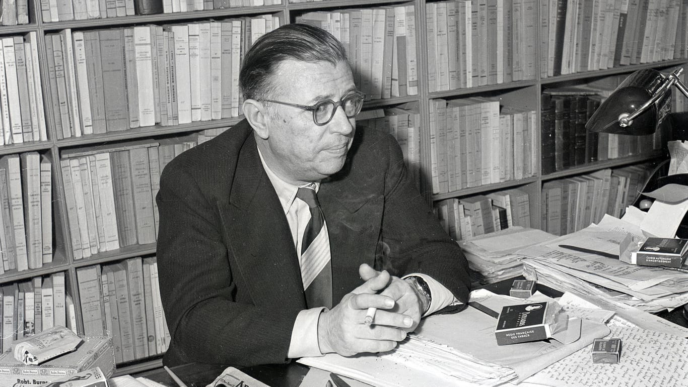 Jean-Paul Sartre: Er verweigerte 1964 den Preis, das Geld wollte er später doch.