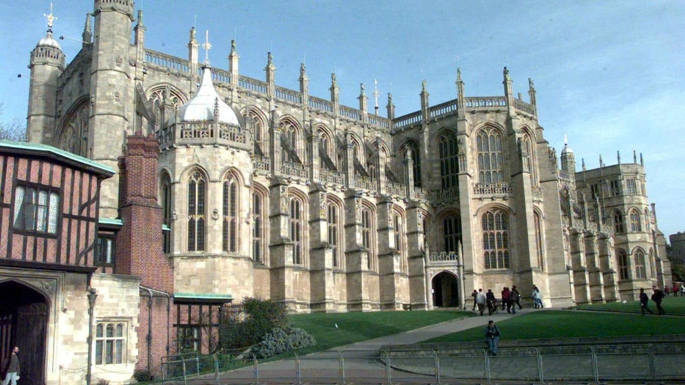 St.-Georg's-Kapelle auf Schloss Windsor: Hier werden sich Harry und Meghan das Jawort geben.