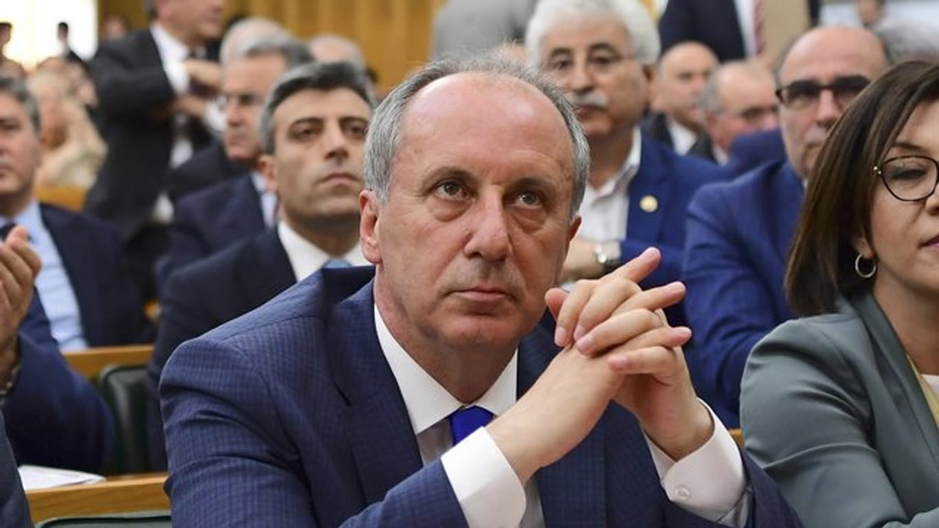 Muharrem Ince tritt bei den anstehenden Wahlen als Präsidentschaftskandidat gegen Amtsinhaber Erdogan an.