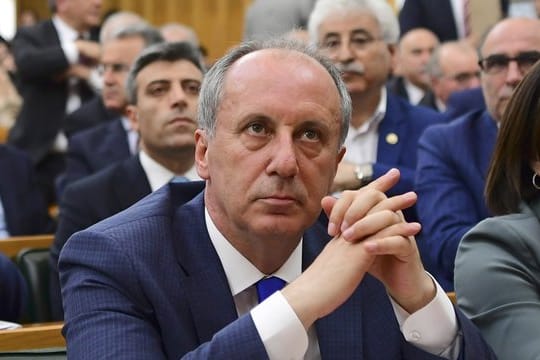 Muharrem Ince tritt bei den anstehenden Wahlen als Präsidentschaftskandidat gegen Amtsinhaber Erdogan an.