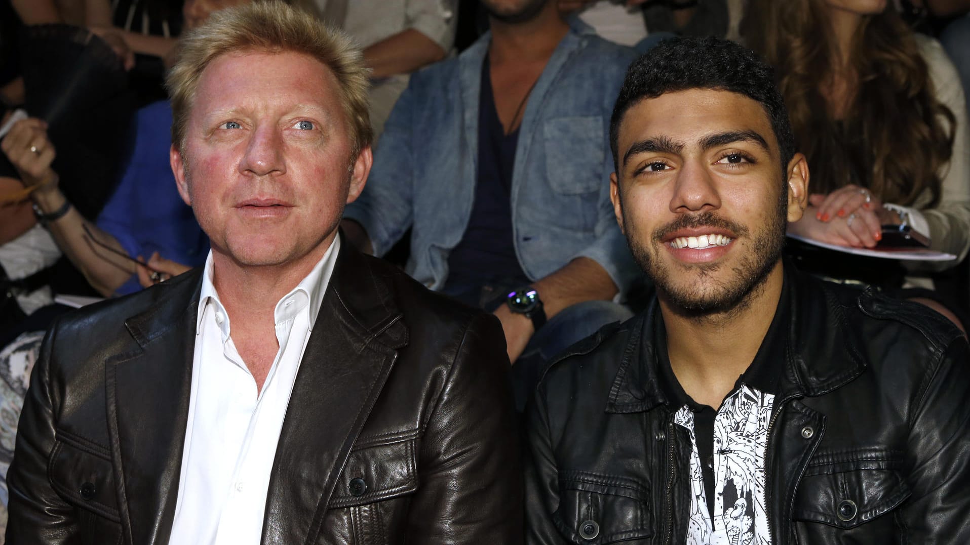 Schon etwas her: Noah im Jahr 2012 an der Seite seines Vaters, der Tennis-Legende Boris Becker.