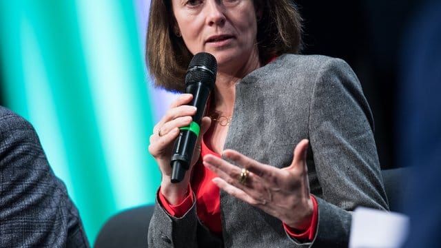 Bundesjustizministerin Katarina Barley warnte davor, Innovation und Datenschutz immer gegeneinander zu stellen. Bundesjustizministerin Katarina Barley warnte davor, Innovation und Datenschutz immer gegeneinander zu stellen.