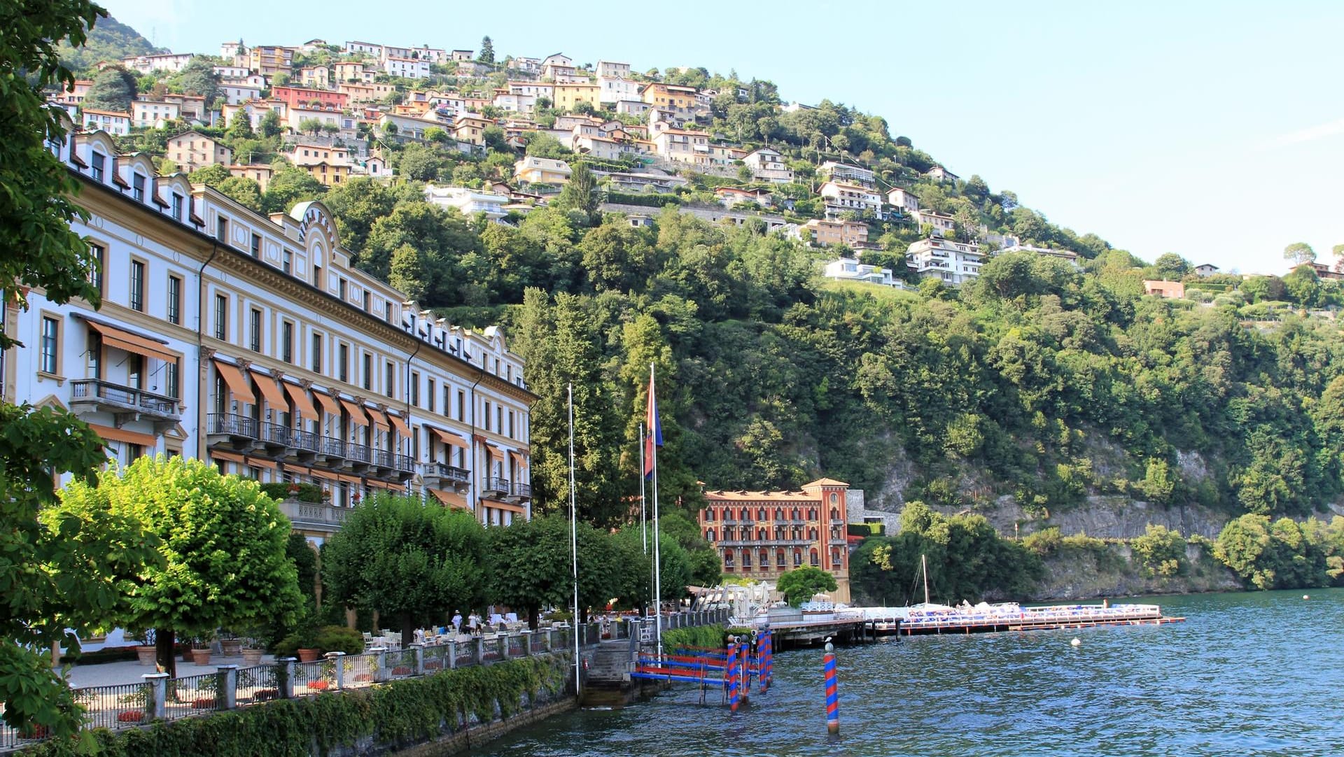 Die "Villa d'Este": Sie ist eines der legendären Luxushotels am Comer See.