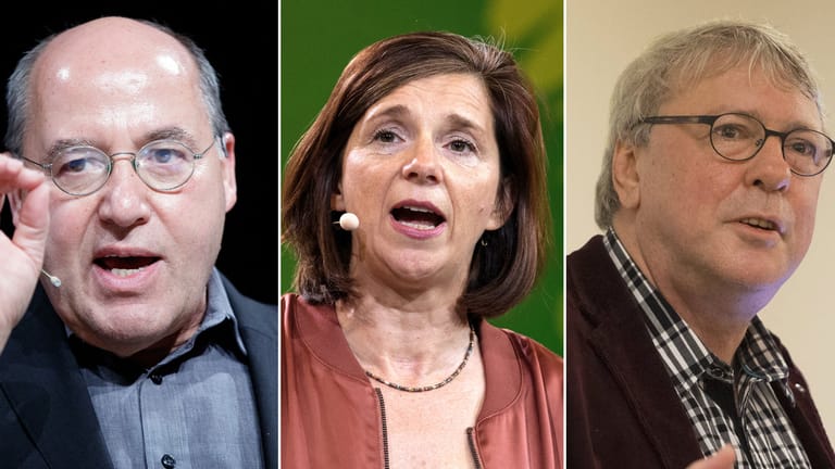 Gregor Gysi (Linke), Katrin Göring-Eckardt (Grüne) und Uwe Schummer (CDU): Nicht alle Politiker haben nur Lob für Karl Marx übrig.