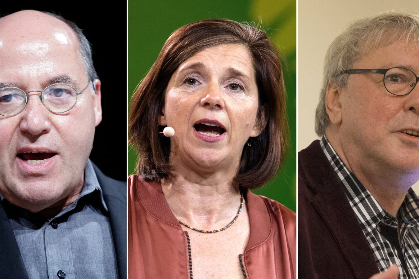 Gregor Gysi (Linke), Katrin Göring-Eckardt (Grüne) und Uwe Schummer (CDU): Nicht alle Politiker haben nur Lob für Karl Marx übrig.
