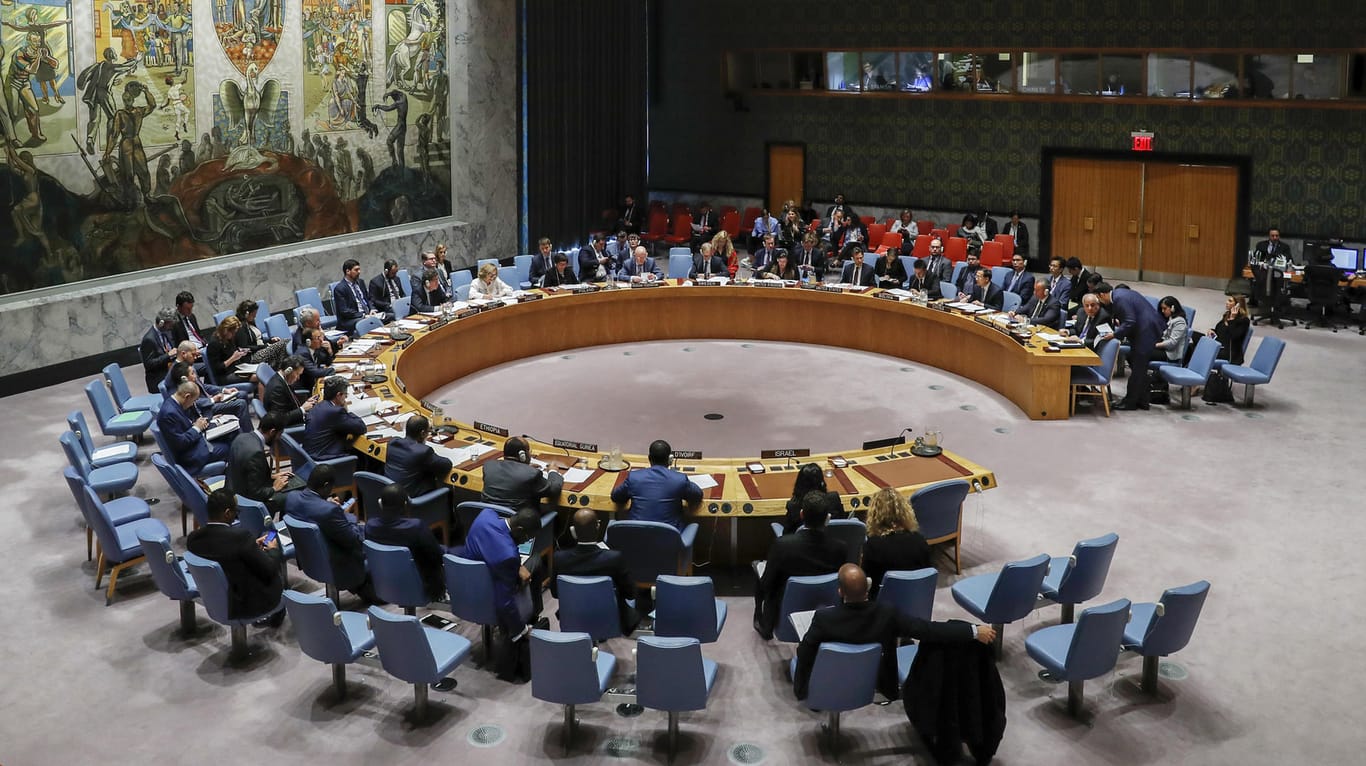 UN-Sicherheitsrat in New York: Die Generalversammlung entsendet im Juni fünf nicht ständige Mitglieder in das Gremium.