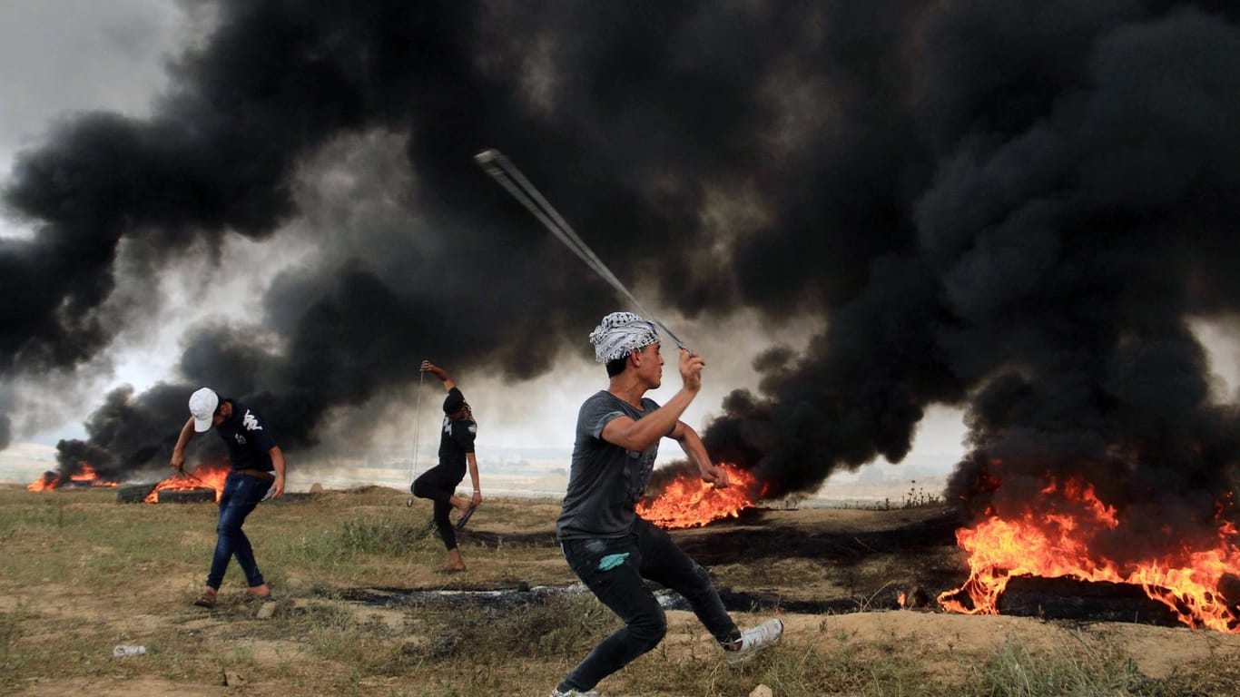 Gewalt bei Protesten an der Gaza-Israel-Grenze: Bei erneuten Demonstrationen wurden 350 Palästinenser verletzt.