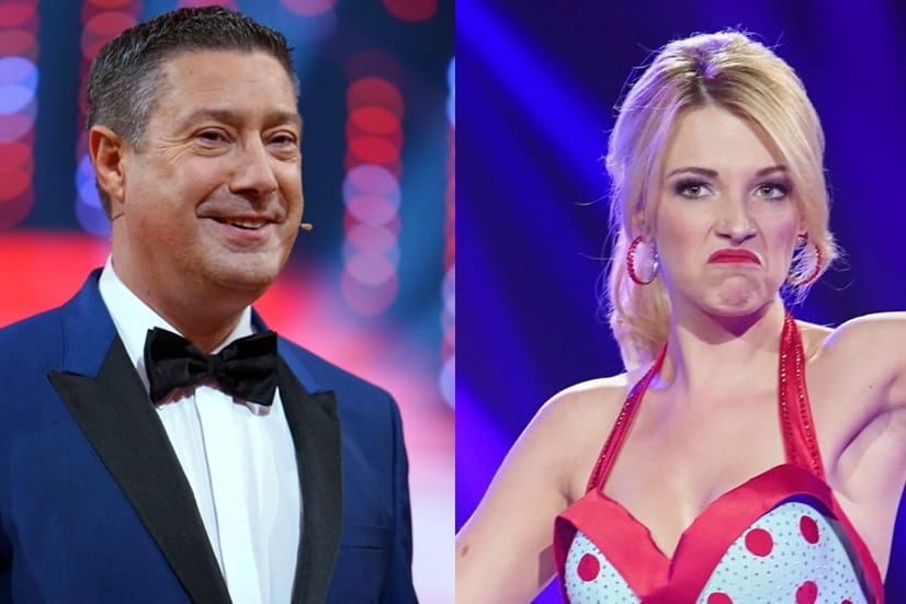 Joachim Llambi und Iris Mareike Steen: Der Chefjuror will die Leistung der Schauspielerin nicht mehr beurteilen.