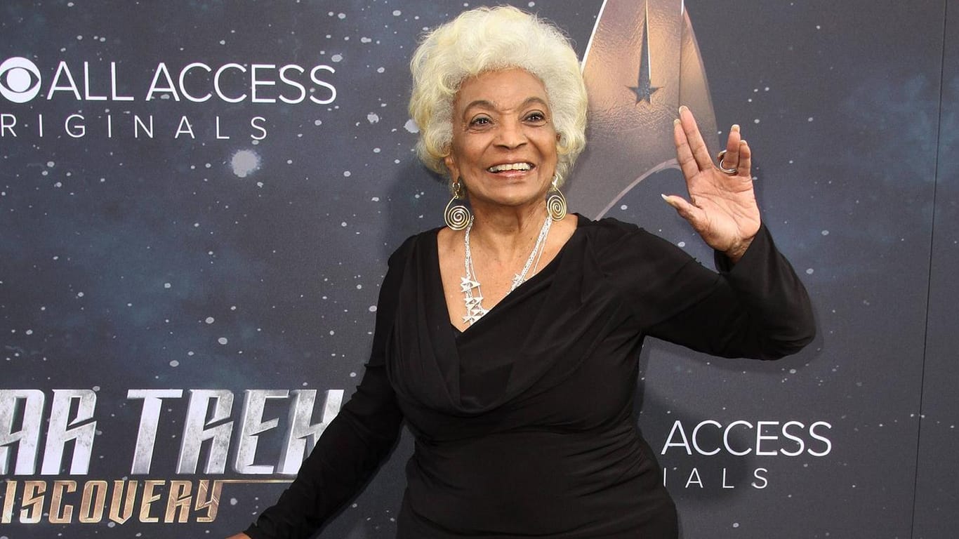 Immer noch ein Trekkie: Nichelle Nichols bei der Premiere von "Star Trek Discovery" im Herbst 2017.