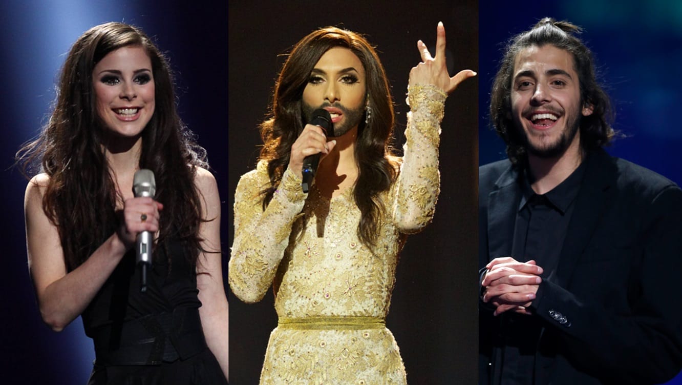 Lena, Conchita und Salvador: Sie haben den ESC gewonnen.