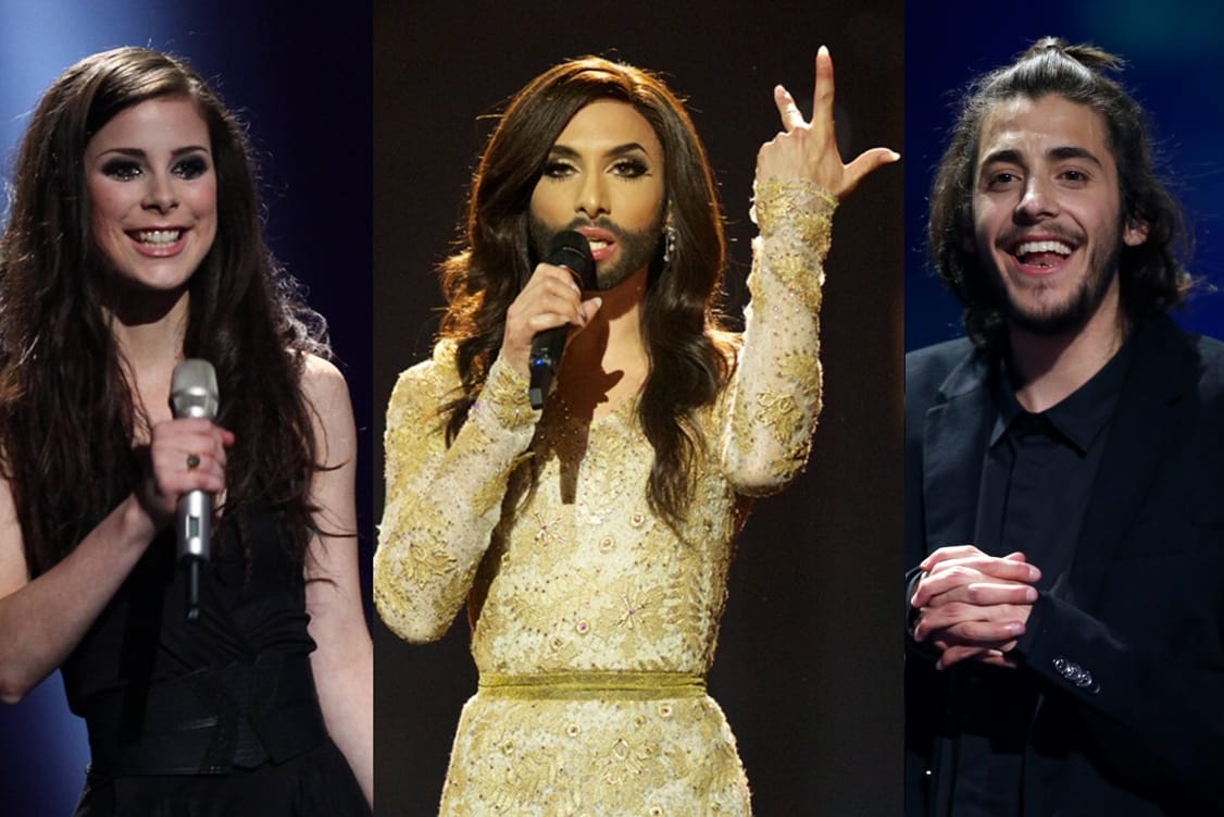 Lena, Conchita und Salvador: Sie haben den ESC gewonnen.