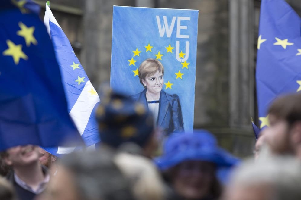 "Europa, wir lieben dich" (Archiv): Viele Schotten wollen die EU nicht verlassen.