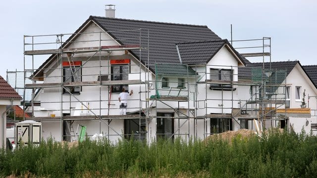 Einfamilienhäuser entstehen in Mönchhagen in Mecklenburg-Vorpommern. Einfamilienhäuser entstehen in Mönchhagen in Mecklenburg-Vorpommern.