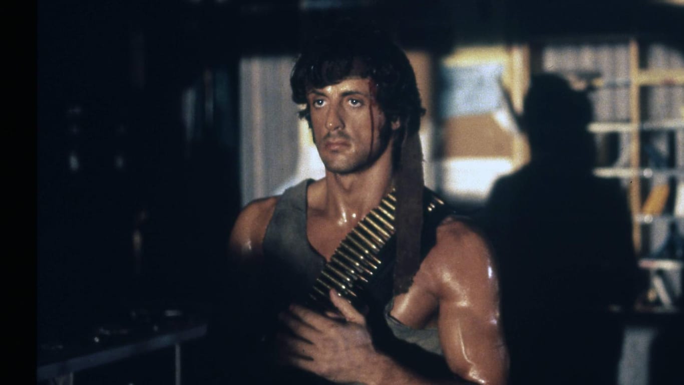 Mit 36 Jahren: 1982 spielte Sylvester Stallone zum ersten Mal seine Paraderolle.