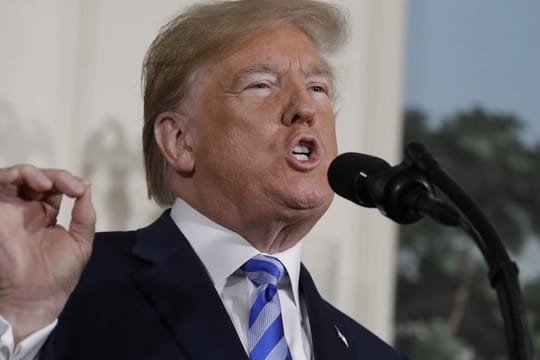 US-Präsident Donald Trump verkündet den Rückzug aus dem Atomdeal mit dem Iran.
