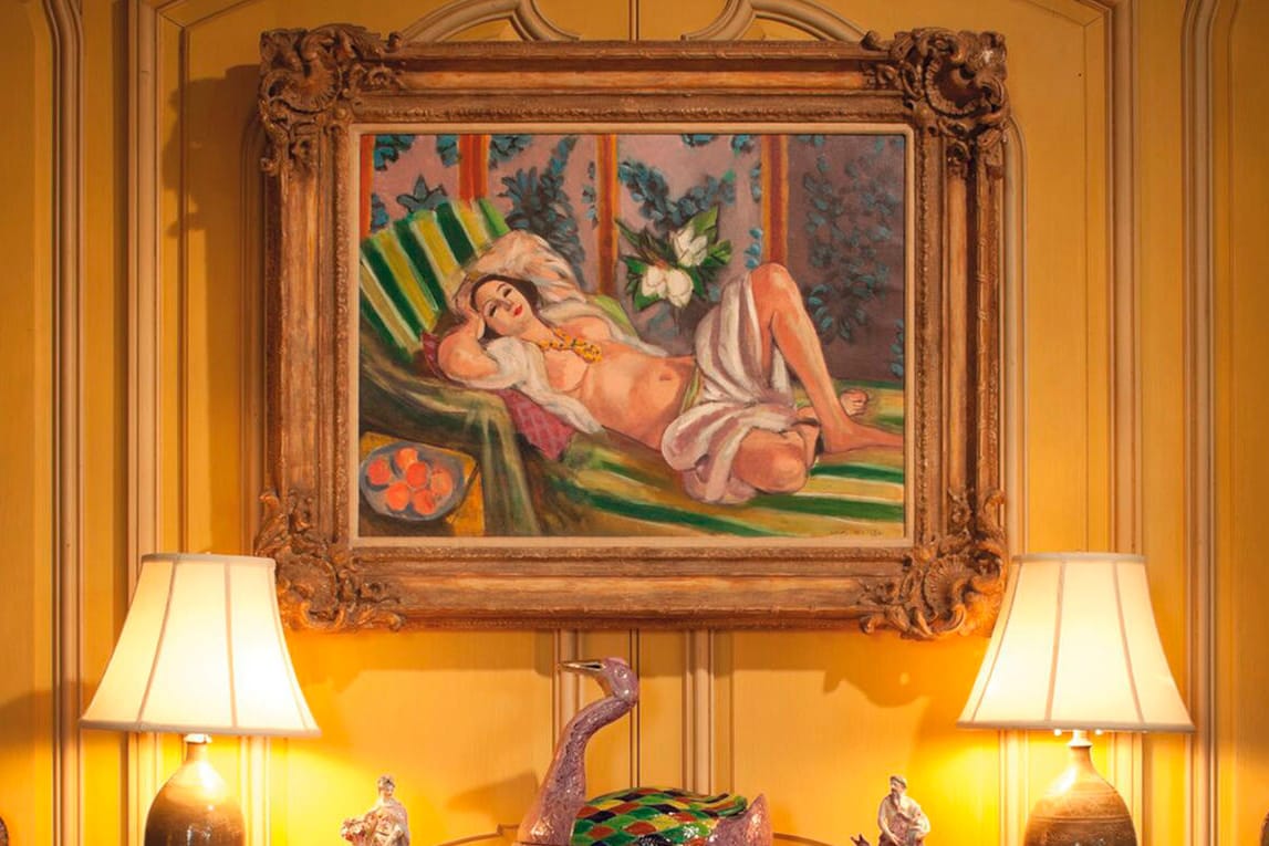 Henri Matisses "Odalisque couchée aux magnolias" ist ein Kunstwerk der riesigen Sammlung des US-Milliardärs David Rockefeller.