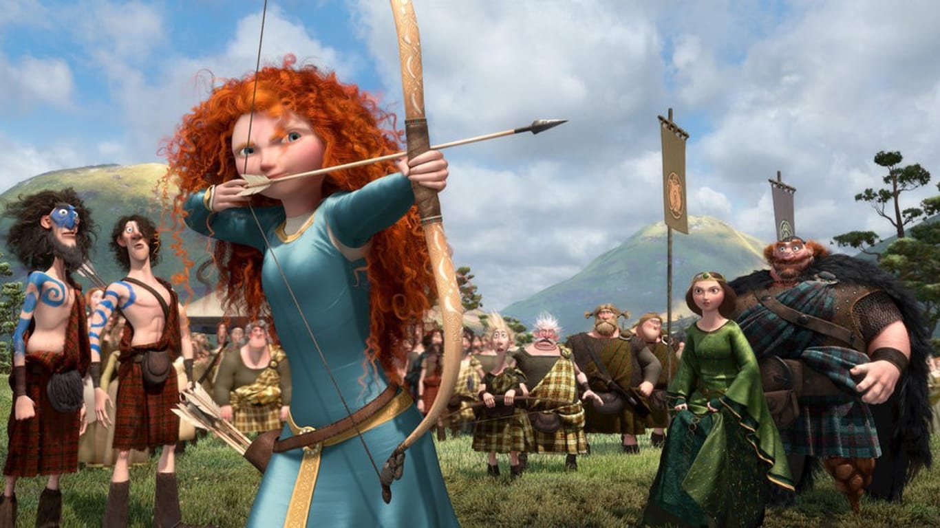 "Merida – Legende der Highlands": Prinzessin Widerwillen. Der kleine Rotschopf wäre manchmal lieber ein Junge, aber nur manchmal.