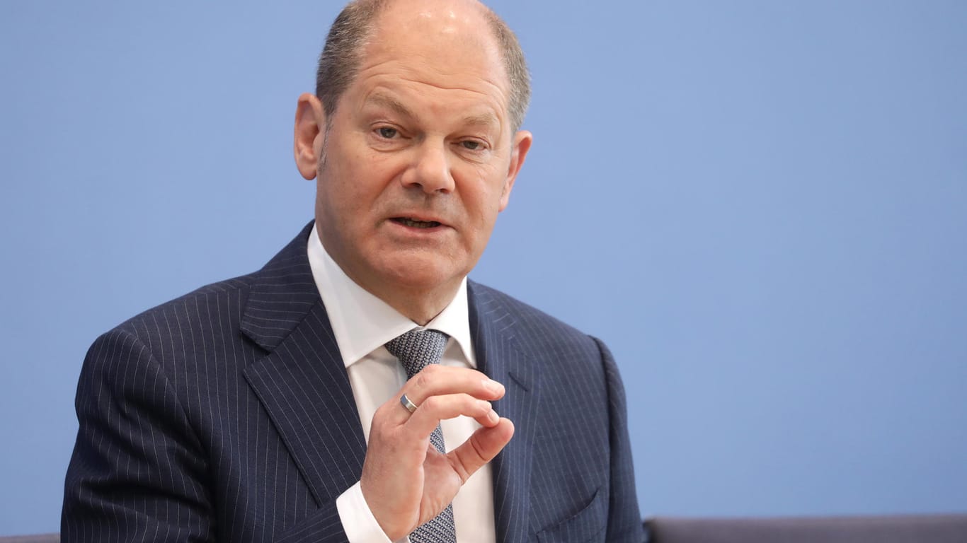 Finanzminister Olaf Scholz (SPD): Spielraum für Steuerentlastungen in Höhe von insgesamt 10,8 Milliarden Euro.