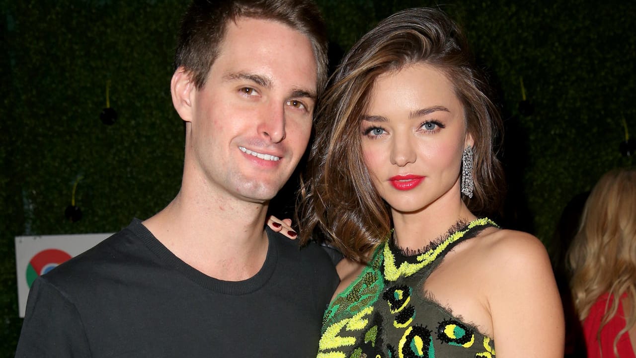 Evan Spiegel und Miranda Kerr: Die beiden gaben sich im vergangenen Jahr das Jawort.