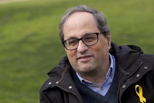 Quim Torra wurde für den Posten des Regionalpräsidenten von Katalonien nominiert.