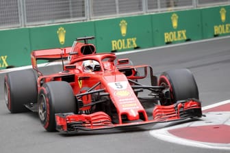 Sebastian Vettel: Der Ferrari-Star hat die Spitzenposition in der WM an Lewis Hamilton verloren.