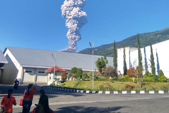 Der Gunung Merapi gilt als äußerst gefährlich.