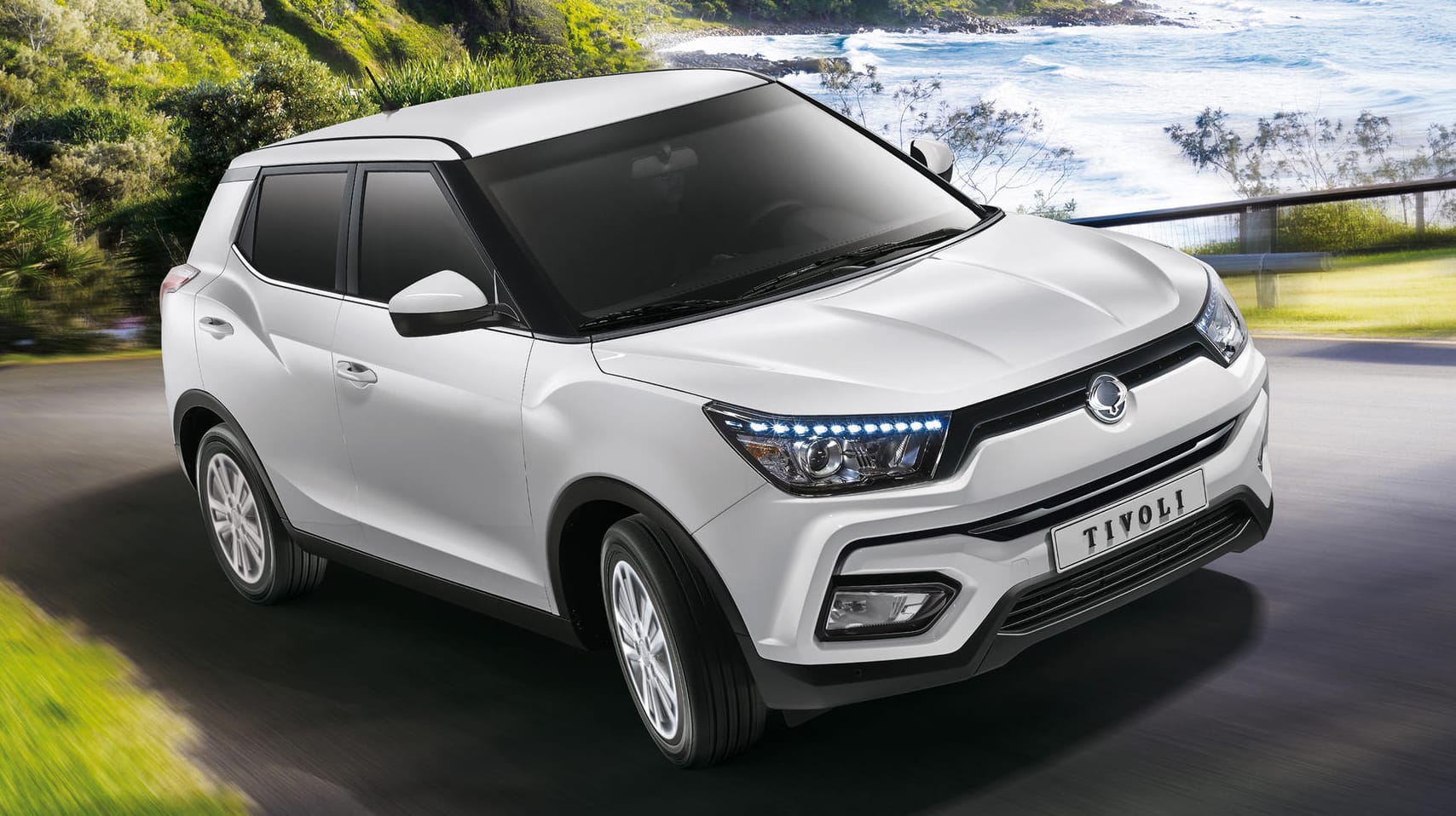 Ssangyong Tivoli: Das kleine SUV gibt es mit Sonderausstattung in den Supermärkten von Real.