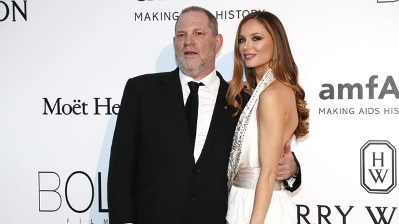 Ein Bild aus besseren Tagen: Harvey Weinstein und seine Noch-Gattin Georgina Chapman.