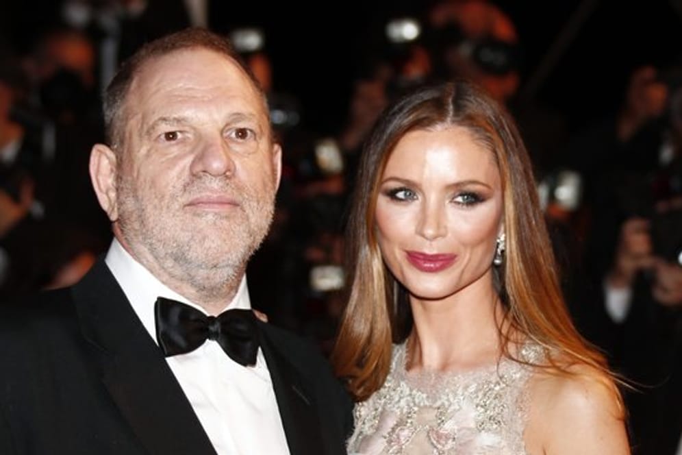 Harvey Weinstein und seine Frau Georgina Chapman 2016 bei den Filmfestspielen in Cannes.