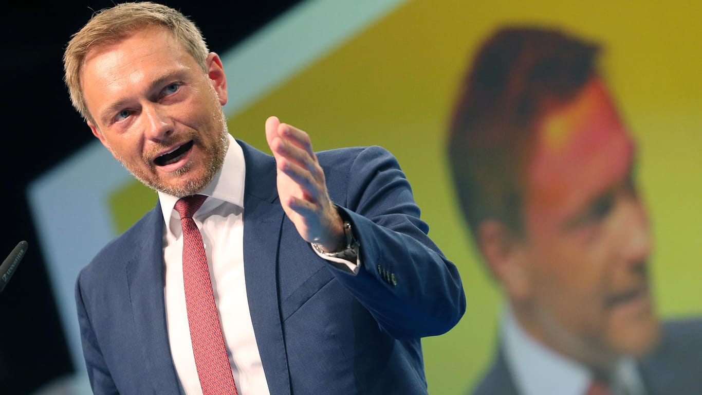 Christian Lindner: Der FDP-Chef sprach eine Stunde, davon einen großen Teil über Außenpolitik.
