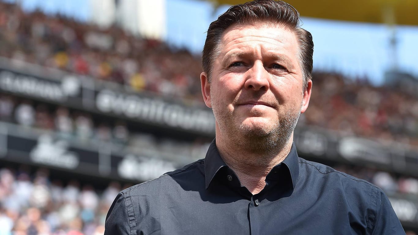 Trainer Christian Titz und der HSV empfangen Borussia Mönchengladbach. Sie brauchen unbedingt einen Sieg, um noch eine Chance zu haben.