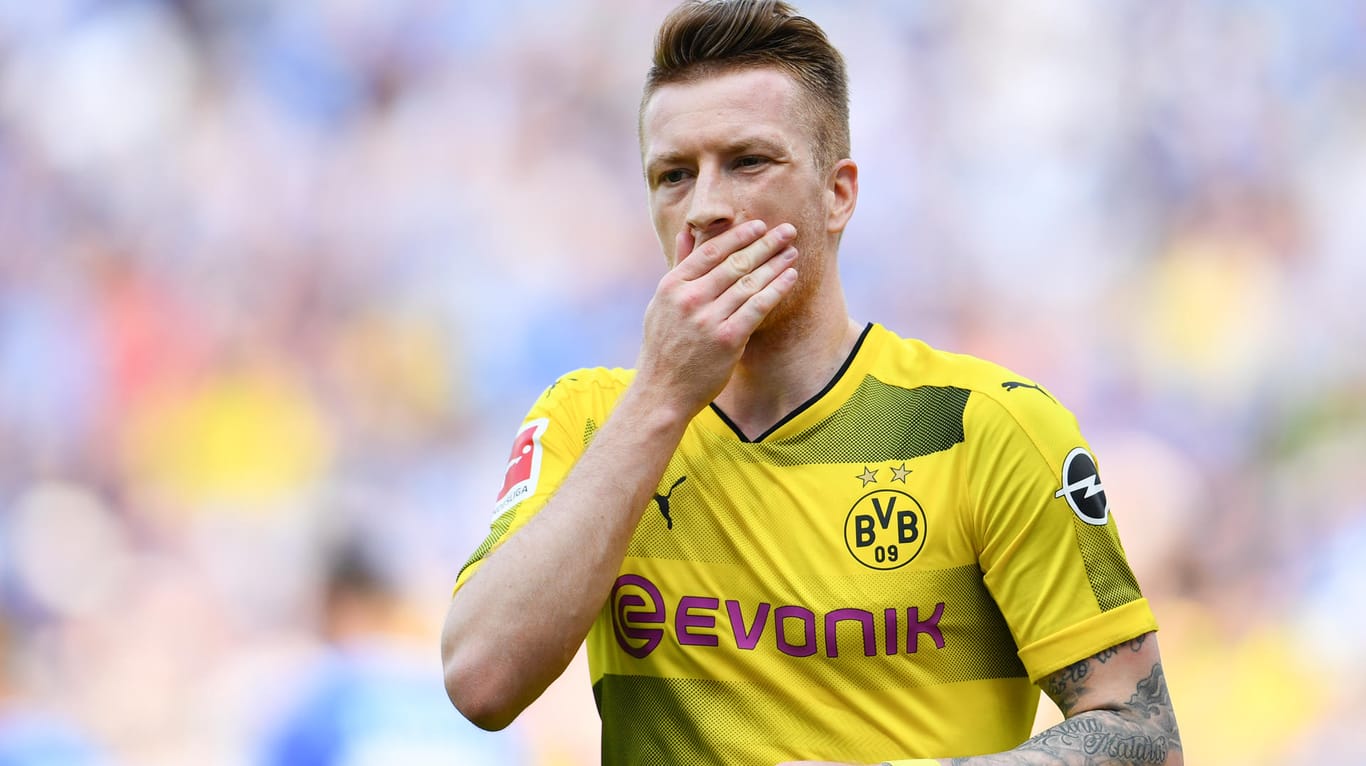 Dortmunds Marco Reus: Trotz seines Treffers konnte die Borussia erneut nicht überzeugen.