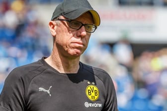 Peter Stöger: Seine Zeit als Trainer von Borussia Dortmund ist abgelaufen.