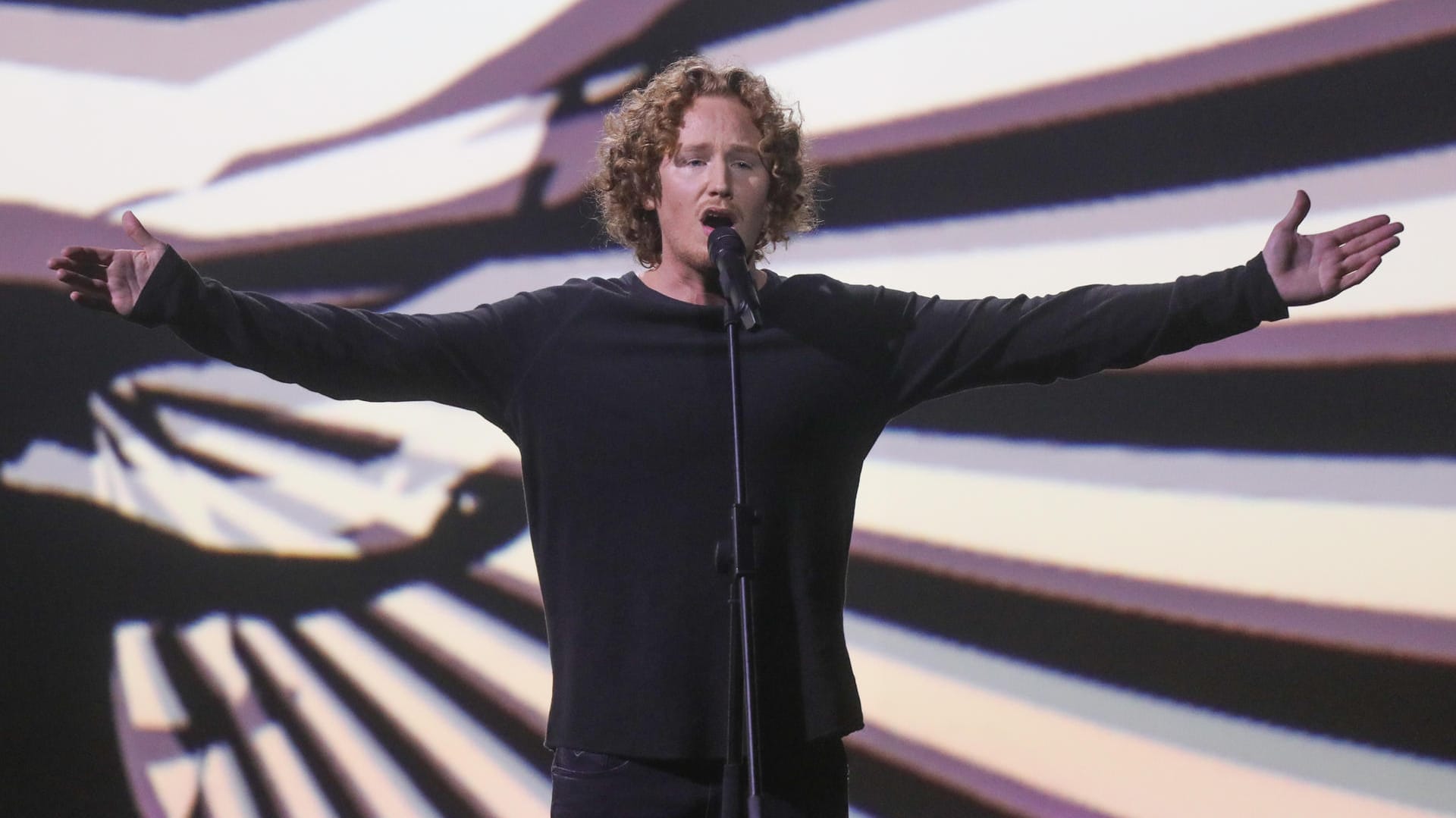 Michael Schulte beim ESC 2018