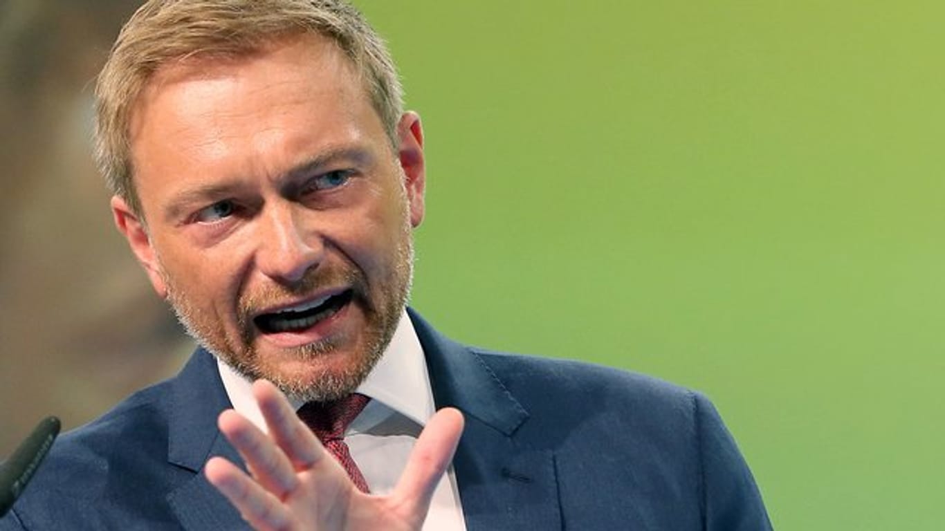 FDP-Chef Christian Lindner erntet Kritik für Äußerungen auf dem Parteitag der Liberalen.