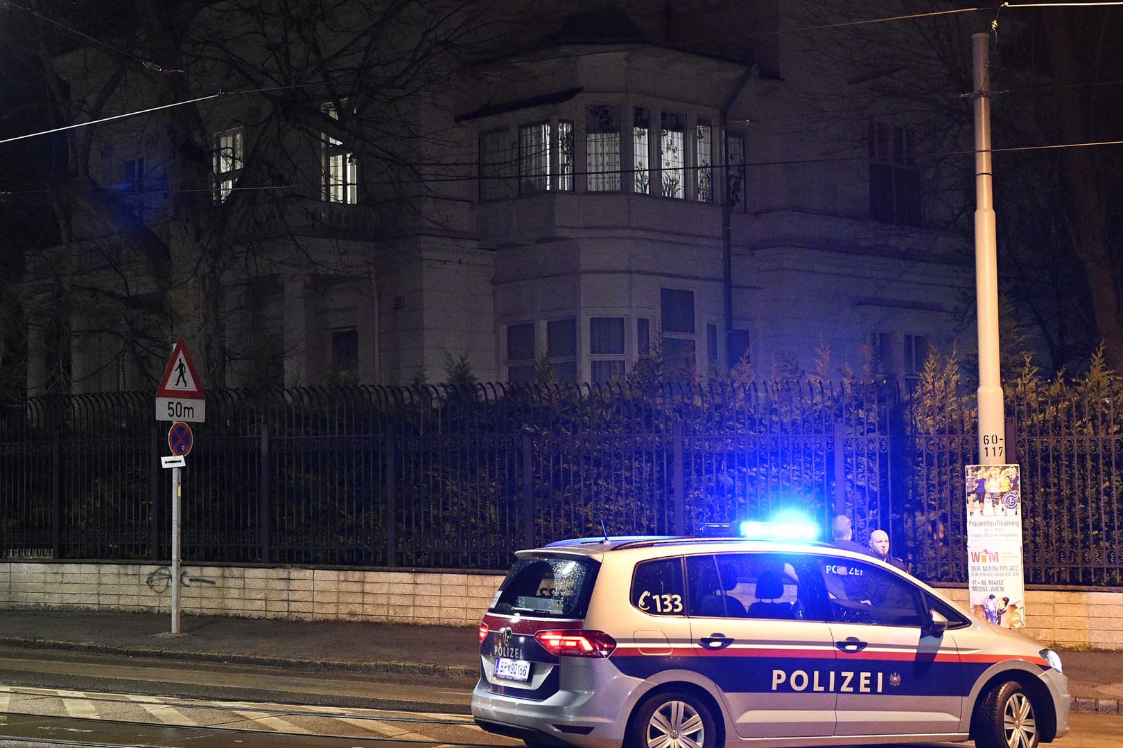 Messer-Angreifer vor iranischer Botschaft in Wien erschossen