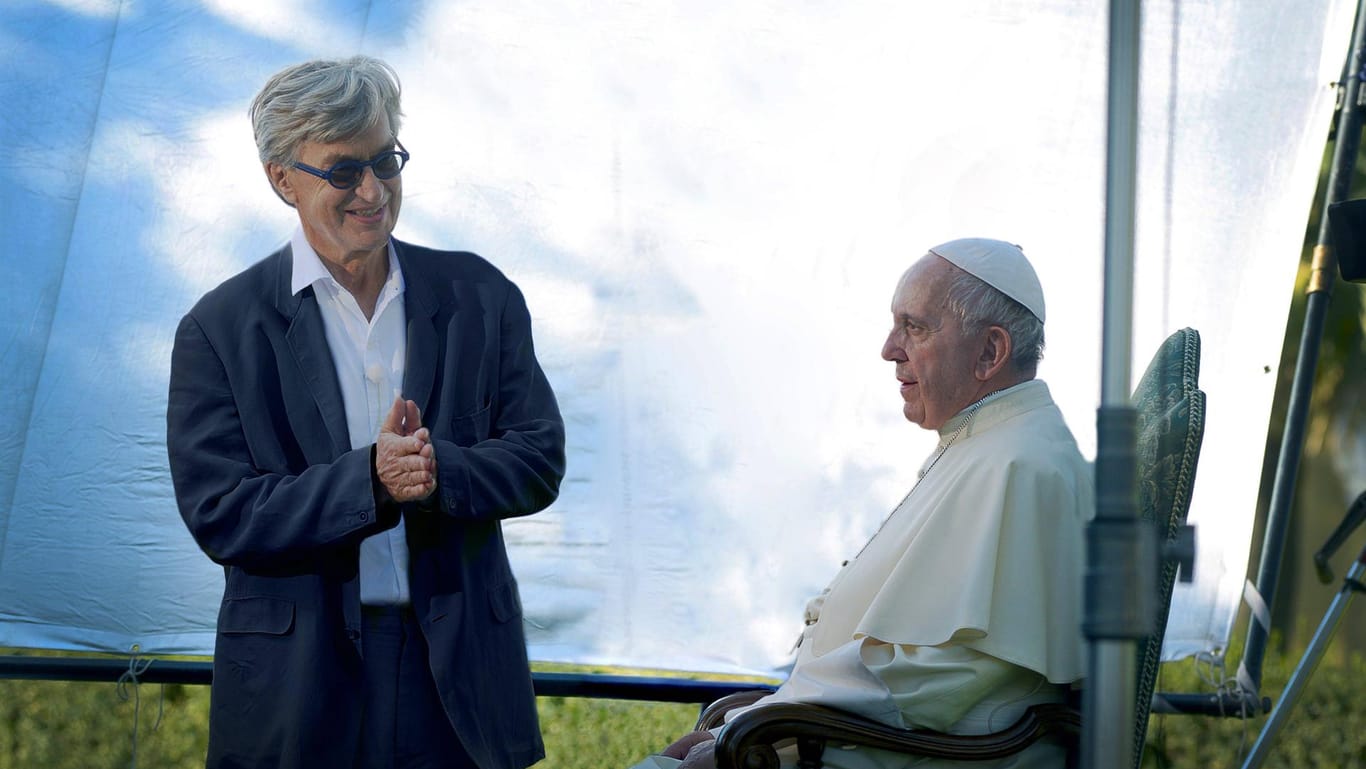 Für seinen neuen Film: Wim Wenders hat Papst Franziskus getroffen.