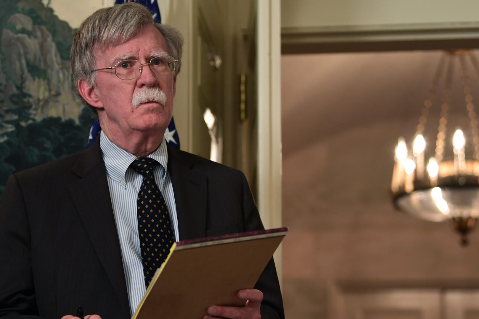 John Bolton: Der US-Sicherheitsberater macht Sanktionen für europäische Unternehmen "von ihrem Verhalten" abhängig.