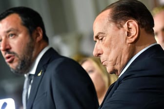 Matteo Salvini und Silvio Berlusconi: Die Regierungsbildung in Italien nimmt Gestalt an.
