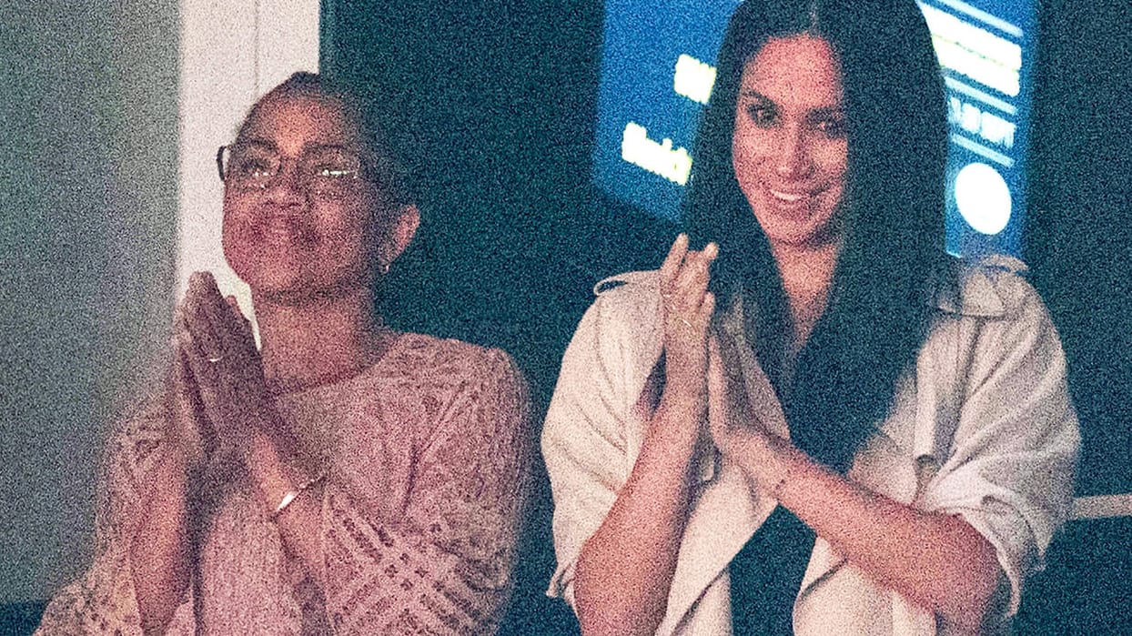 Doria Ragland und Meghan Markle: Schon früh lernte Meghans Mutter Prinz Harry kennen.