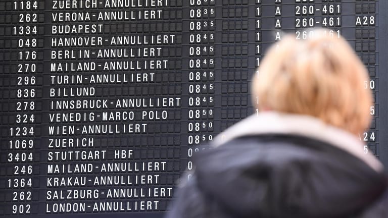 Flugausfälle am Frankfurter Airport: Das Gewitter verhinderte fast 100 Flüge. (Archivbild)