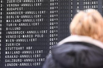 Flugausfälle am Frankfurter Airport: Das Gewitter verhinderte fast 100 Flüge. (Archivbild)