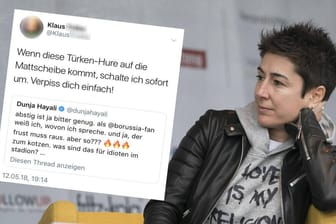 Zielscheibe von Hass: Dunja Hayali bekam von Twitter zunächst keine Hilfe.