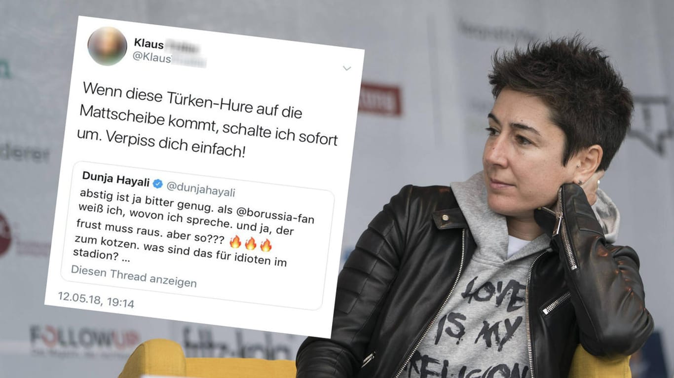 Zielscheibe von Hass: Dunja Hayali bekam von Twitter zunächst keine Hilfe.