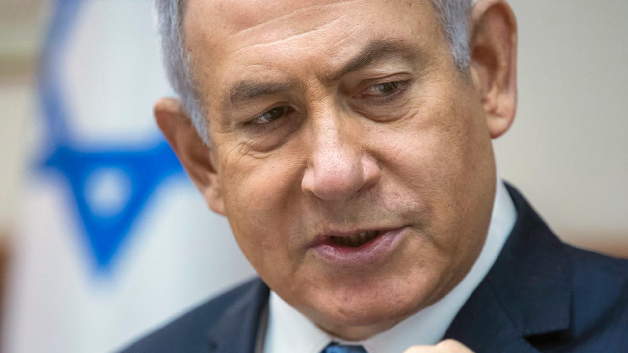 Benjamin Netanjahu: Der israelische Ministerpräsident hat den türkischen Präsidenten Erdogan scharf angegriffen. Benjamin Netanjahu: Der israelische Ministerpräsident hat den türkischen Präsidenten Erdogan scharf angegriffen.