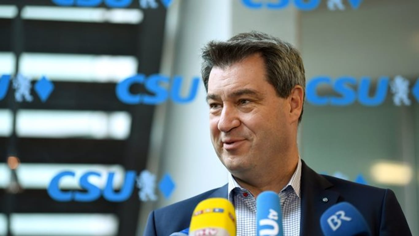 Markus Söder, Ministerpräsident von Bayern, unterstützt die Verschärfung des bayerischen Polizeirechts.