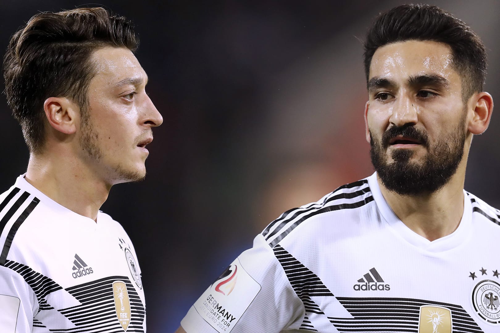 Nationalspieler in der Kritik: Mesut Özil (li.) und Ilkay Gündogan.